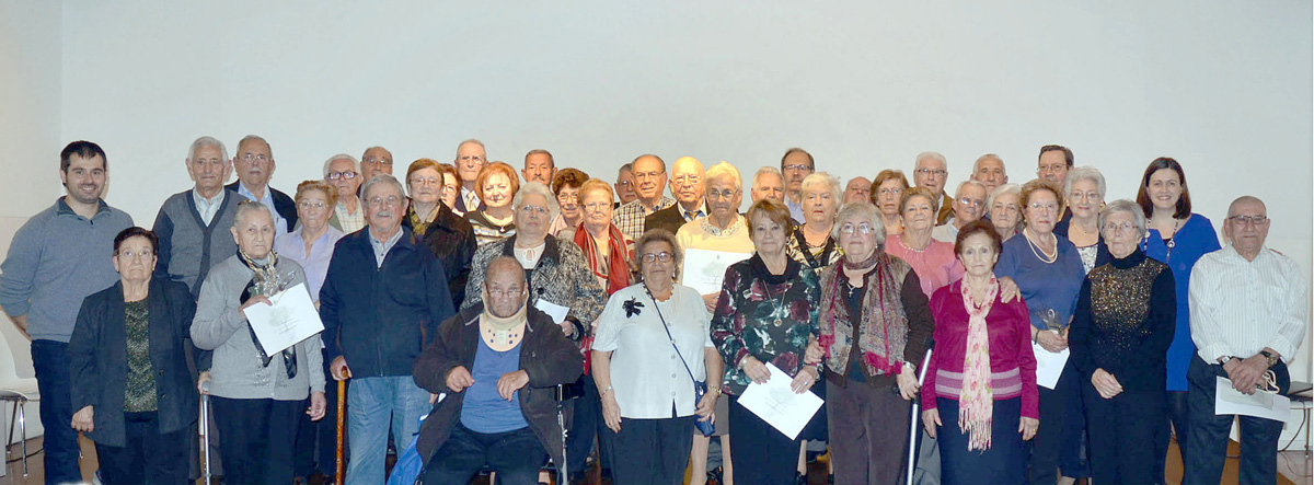 L'homenatge als joves de 80 anys fa una crida a què decideixin la política de gent gran