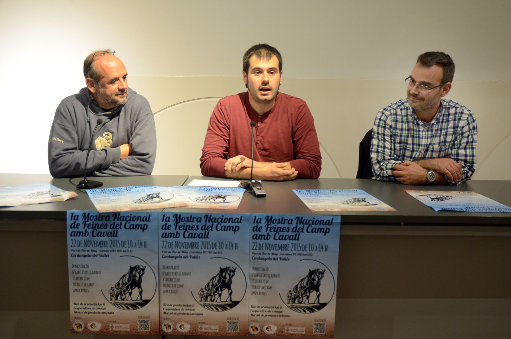 Cerdanyola acull diumenge la I Mostra de Feines del Camp amb Cavall