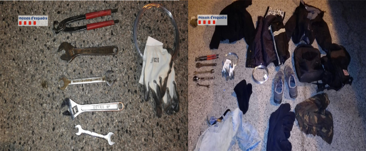 Detenen 6 persones acusats de robar coure de les línies ferroviàries