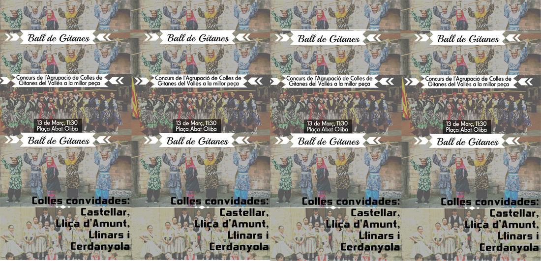 Les colles de gitanes del Vallès es troben a Cerdanyola