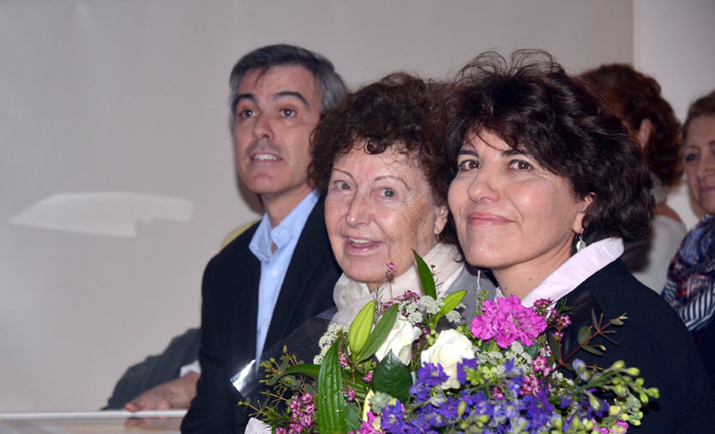 Elisa Arimany rep el reconeixement de la seva ciutat