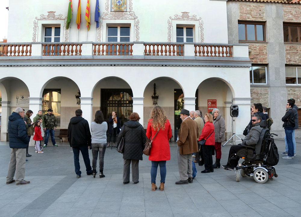 Ciutadans recorda a les víctimes del terrorisme i els seus familiars