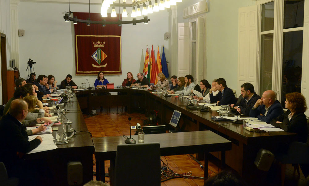 El Ple aborda la resolució del contracte de gestió de la zona blava i la supressió del servei de deixalleria al Campus