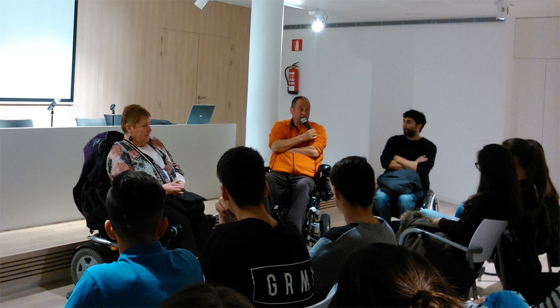 Cinefòrum per a què el jovent entengui millor que és la discapacitat física