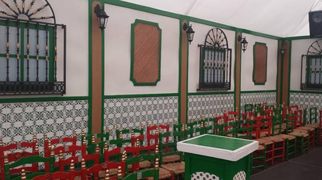 La caseta de la Casa d'Andalusia guanya el concurs d'interiors de la Fira d'Abril