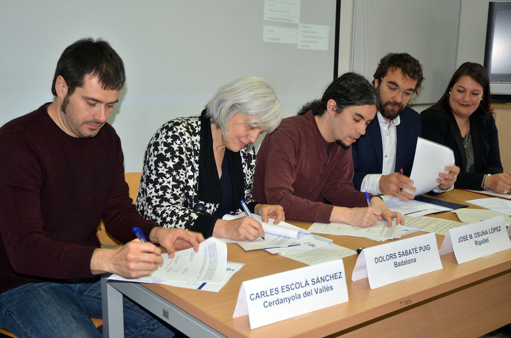 Cerdanyola, Sabadell, Badalona, Ripollet i Barberà col·laboren per municipalitzar serveis