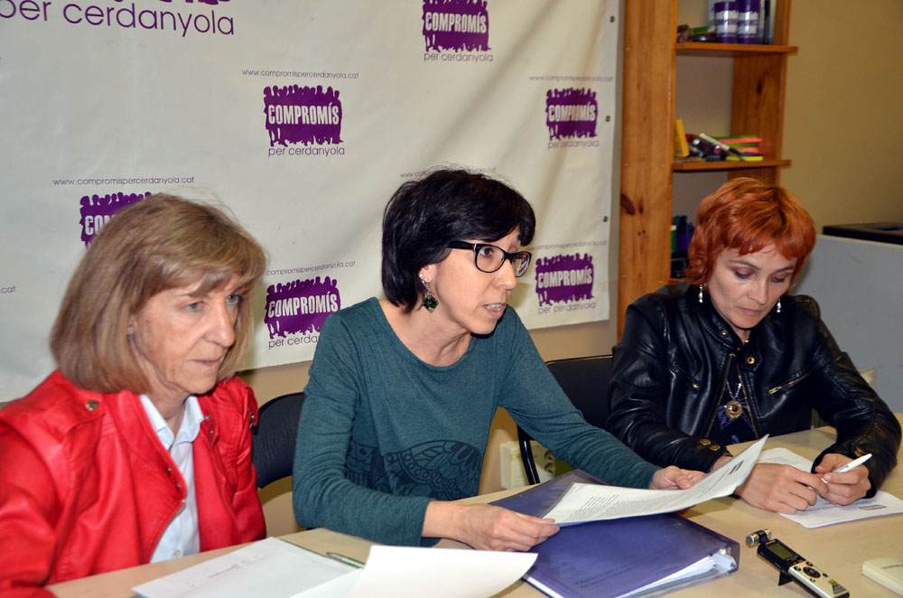 Compromís per Cerdanyola presenta els comptes de la formació al 2015