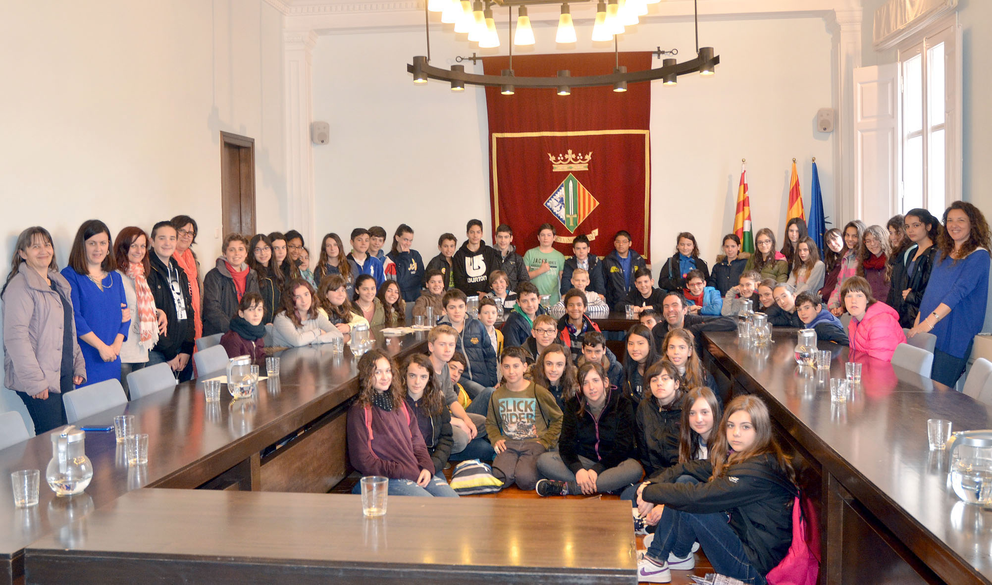 Alumnat d'un institut de Reus visita Cerdanyola