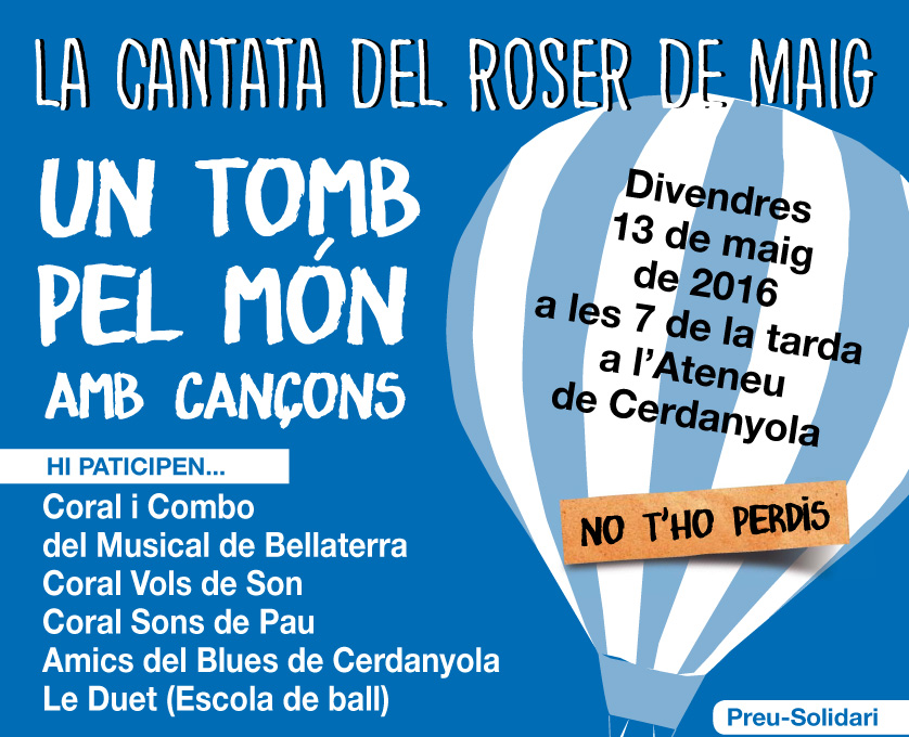 La Cantata del Roser de Maig, un tomb pel món amb cançons