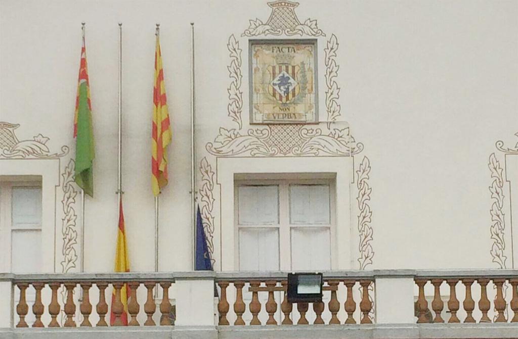 El PP reclama que s'aixequi la bandera d'Espanya