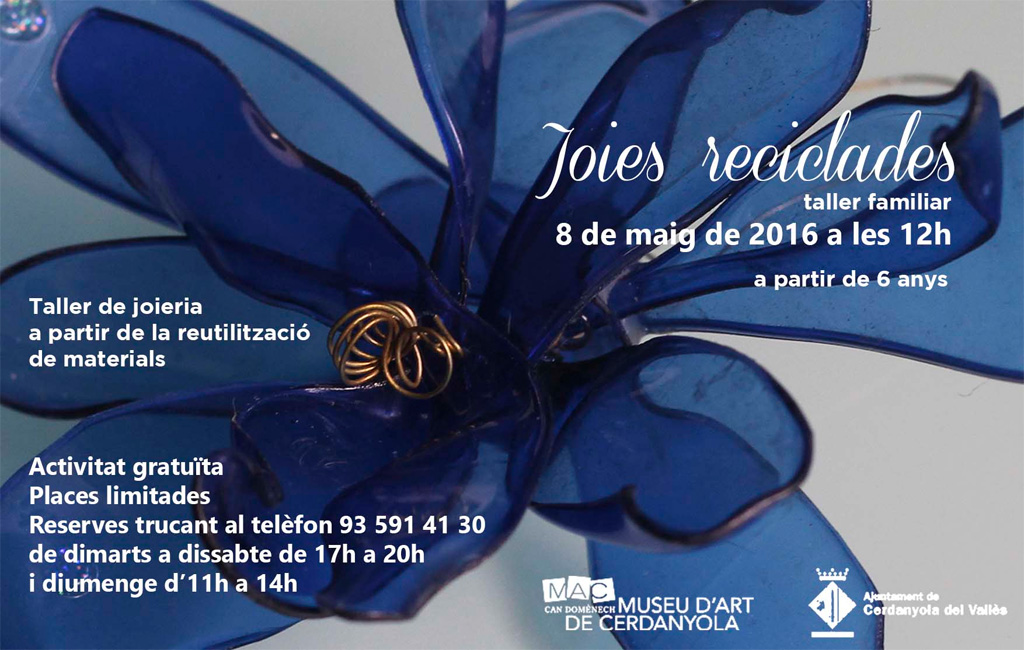 El MAC ofereix un Taller de joies reciclades