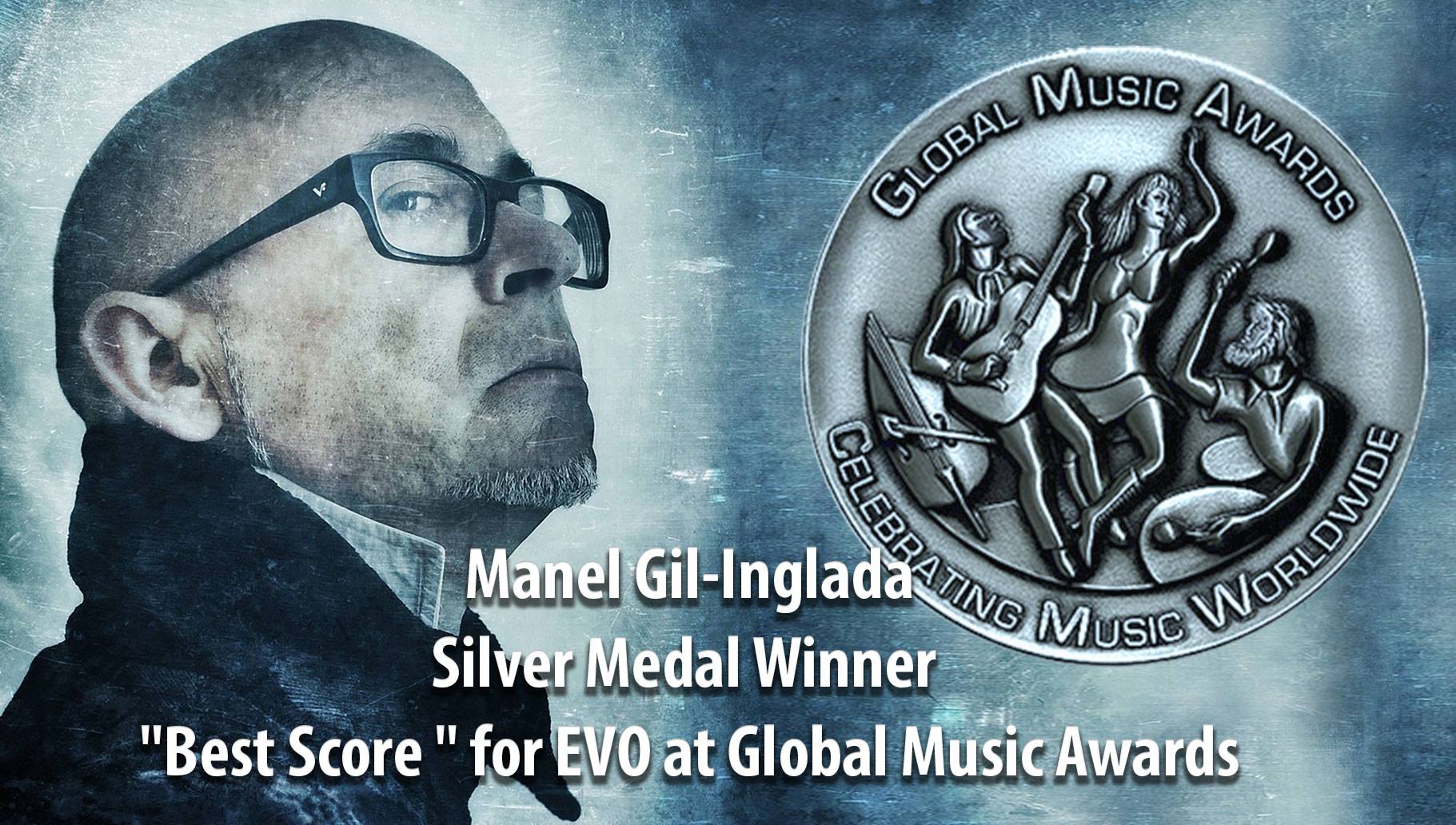 Manel Gil Inglada, premiat als Global Music in Media Awards