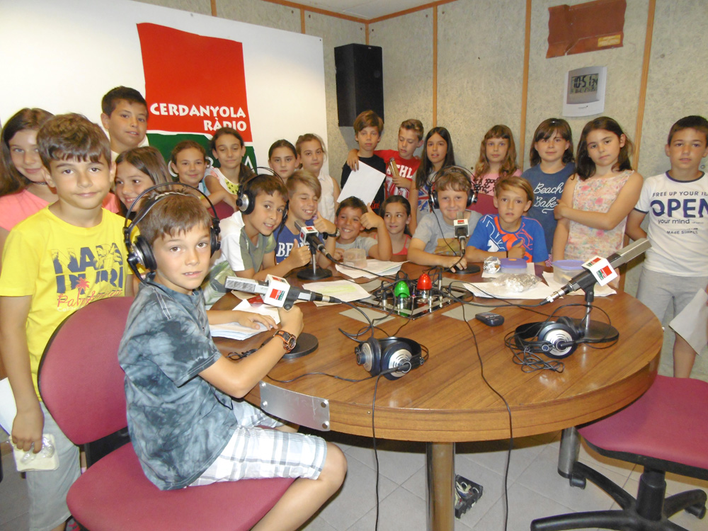 Programes escolars a Cerdanyola Ràdio. 1r grup 4t Collserola