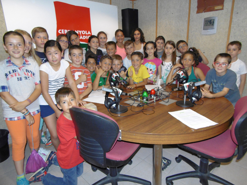 Programes escolars a Cerdanyola Ràdio. 2n grup Escola Collserola
