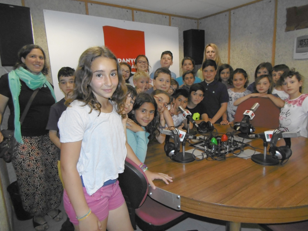 Programes escolars a Cerdanyola Ràdio. 4t A Escola La Sínia