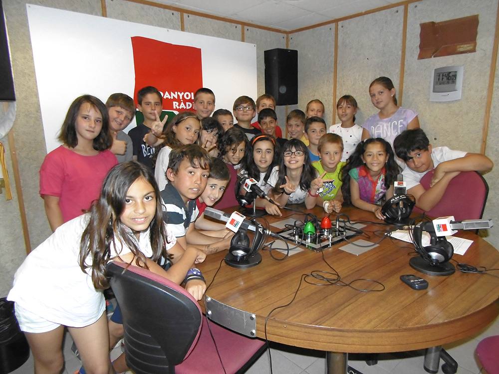 Programes escolars a Cerdanyola Ràdio. 4t B Escola La Sínia