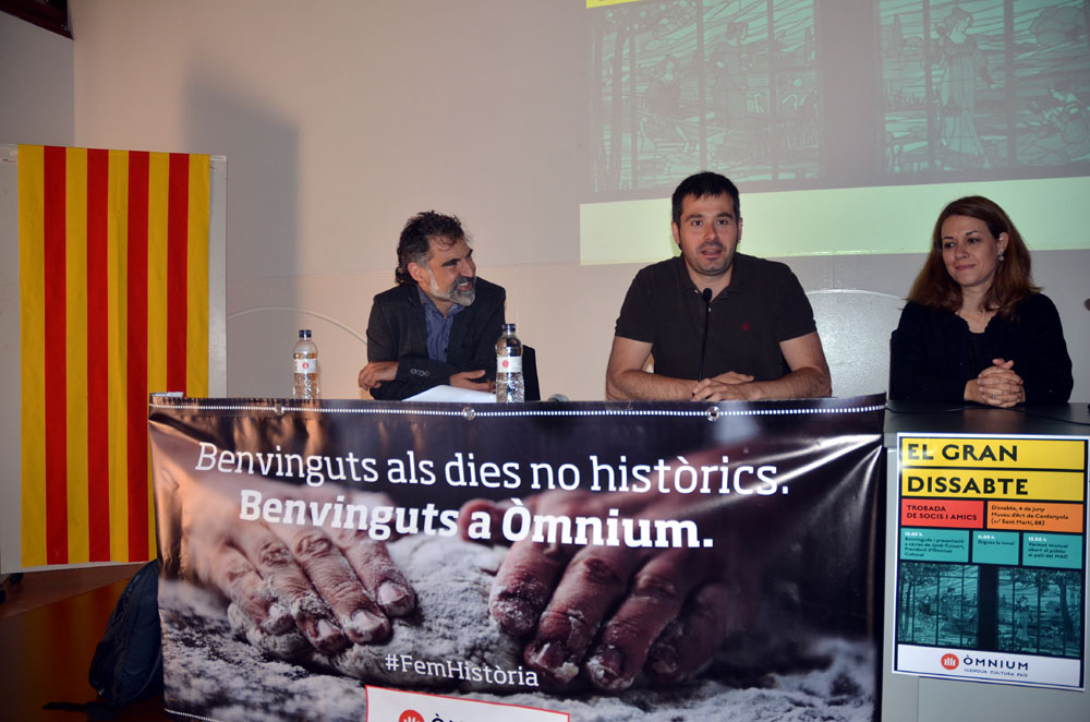 Assemblea d’Òmnium Cultural a Cerdanyola