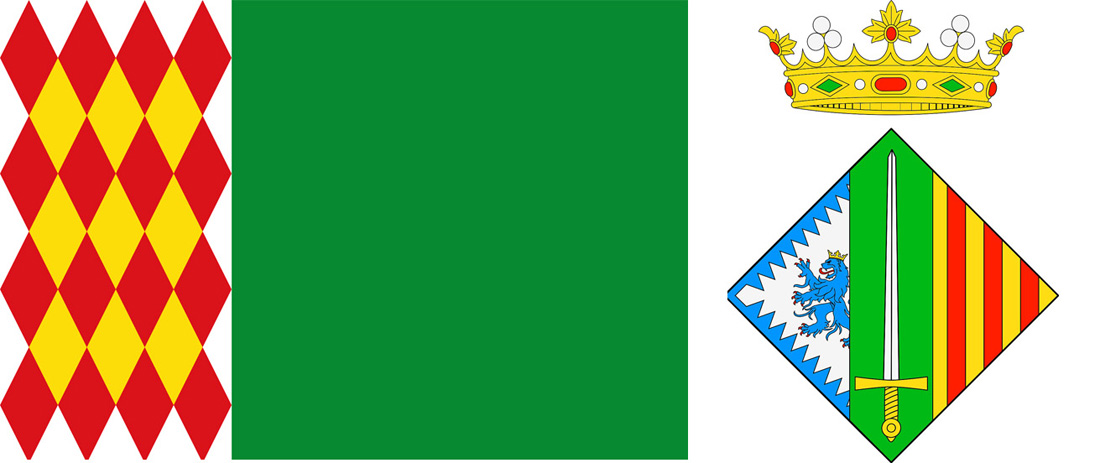30 anys de bandera i escut, símbols de Cerdanyola