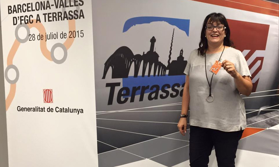 Meritxell Lluís,  representant  de l’Associació de Municipis al Consell d’Associacionisme i el Voluntariat de Catalunya