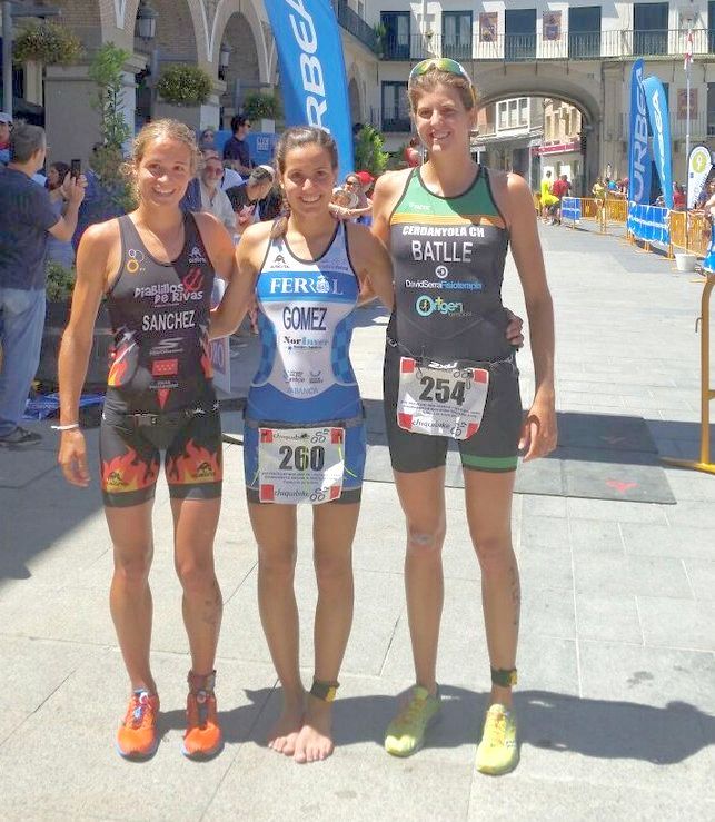Paula Batlle  es classifica per al Campionat d’Espanya de Triatló elit