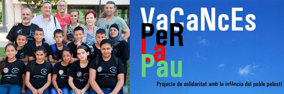 La UAB acull un grup d'infants palestins del programa "Vacances per la Pau"