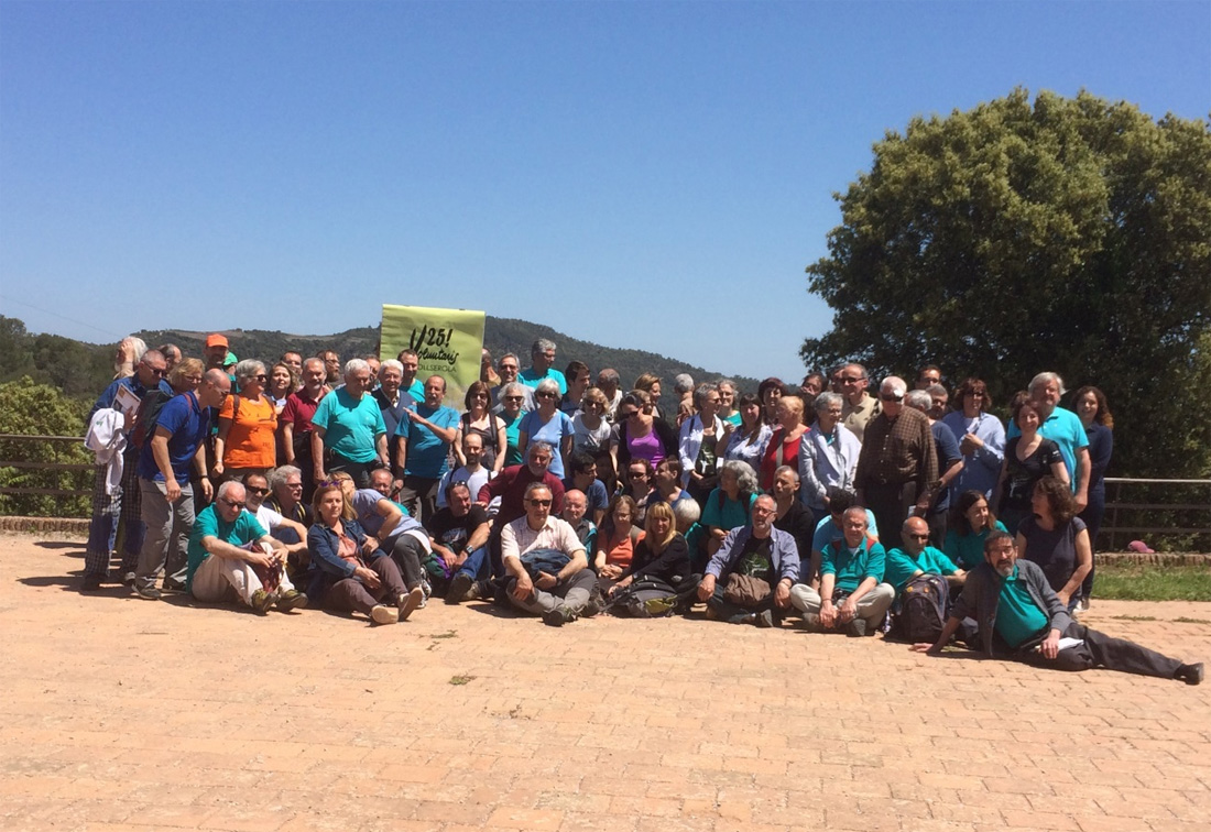 El Voluntariat de Collserola fa 25 anys