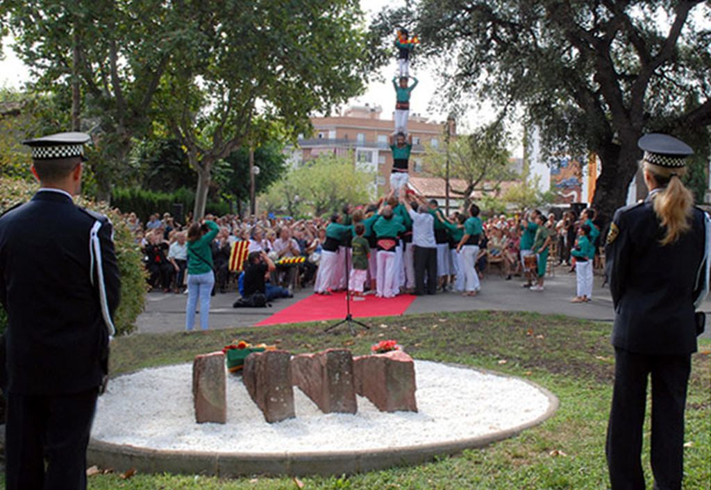 Celebració institucional de l'11 de Setembre a Cerdanyola