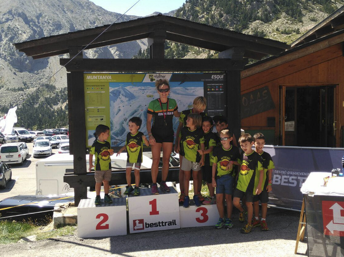 Segona posició per a la cerdanyolenca Cristina Almaraz a Vallter 2000