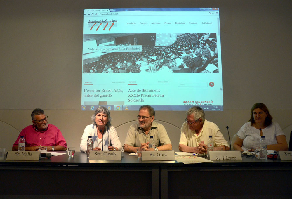 Continuen les activitats de commemoració del 40è aniversari del Congrés de Cultura Catalana
