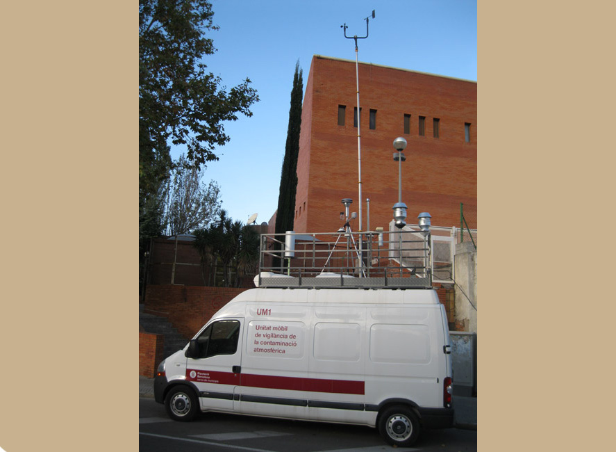 Una estació de control de contaminació atmosfèrica s'instal·la a la plaça de Marconi