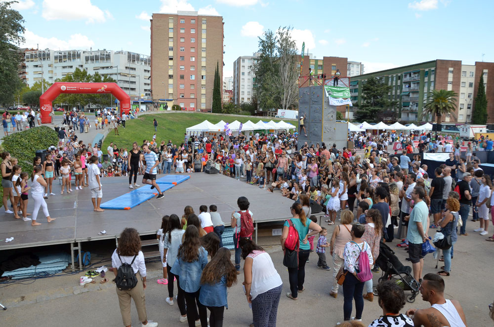 La 2a Fira de l’Esport torna a omplir el Parc del Turonet de públic i d’activitats