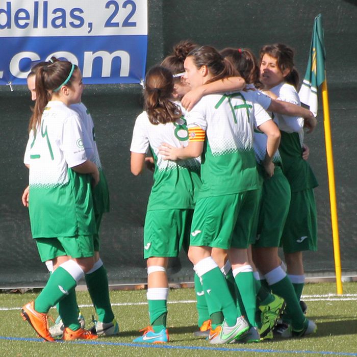 Inici prometedor del femení del Cerdanyola Futbol Club