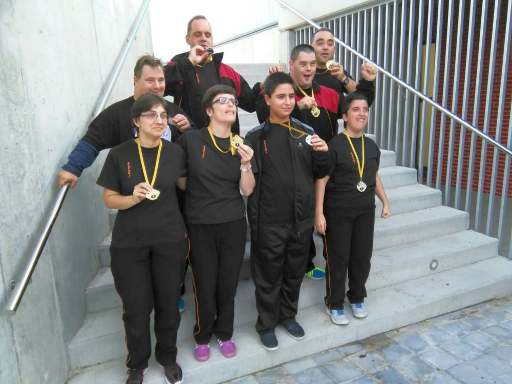 ASPADI aconsegueix 8 medalles en el  Campionat de Catalunya de tennis taula