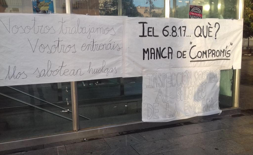 Personal del PEM Guiera reclama millores laborals i garantir els llocs de treball