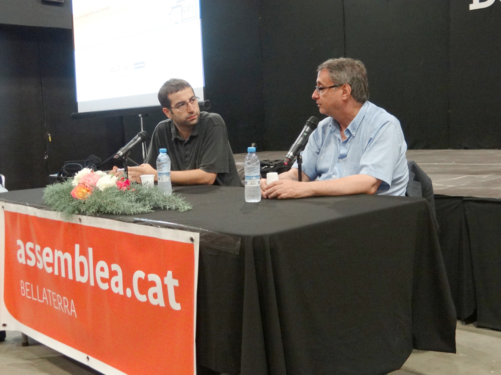 Vicent Partal: "al gener anirem de cara a barraca"