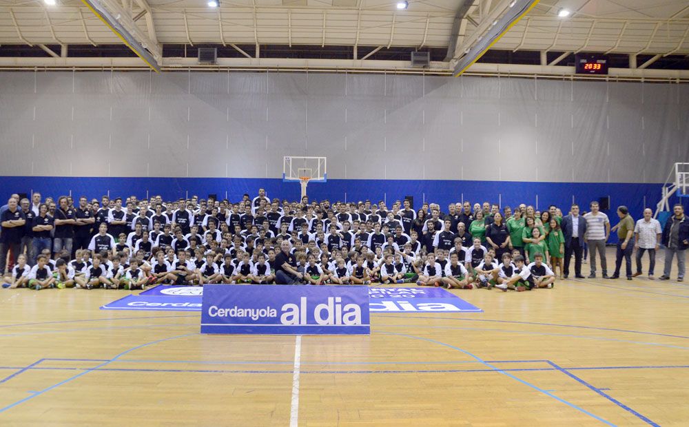 El Club Bàsquet Cerdanyola fa la presentació oficial dels  seus equips per a la temporada 2016-17