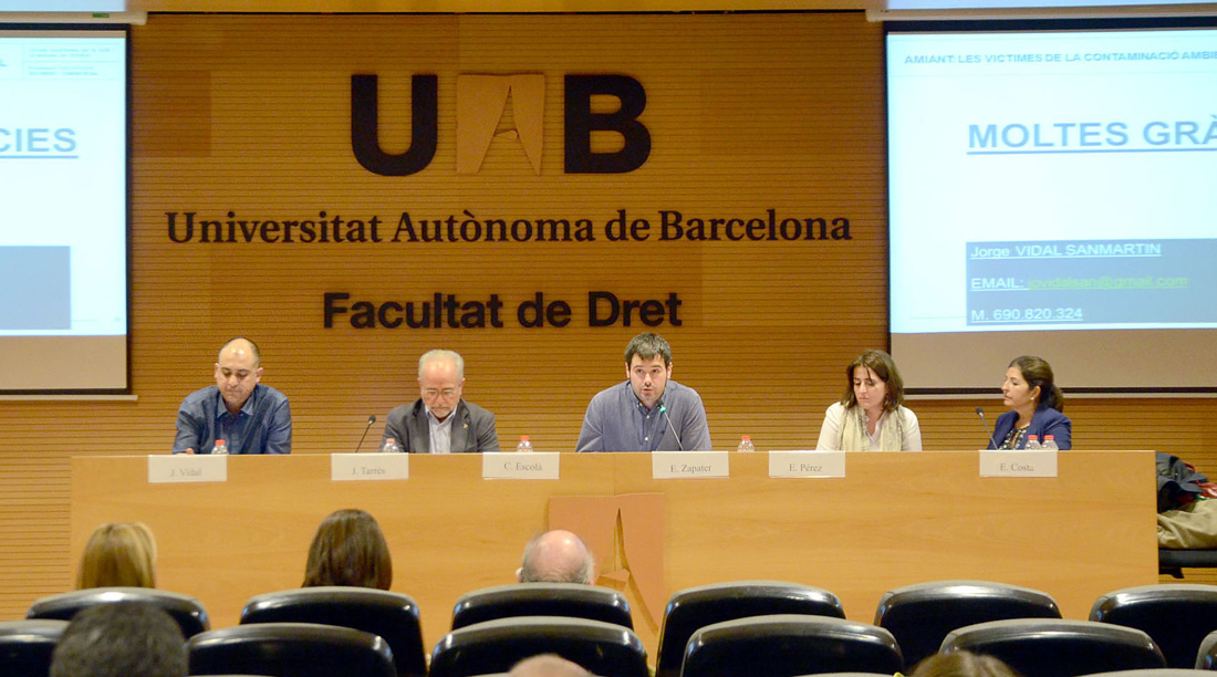 L’alcalde defensa desamiantar la ciutat a la Jornada sobre l’amiant i les víctimes