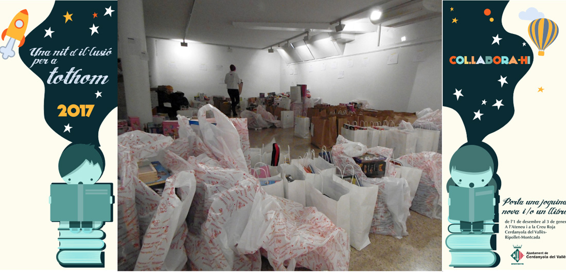 Torna la campanya de joguines i llibres de Nadal