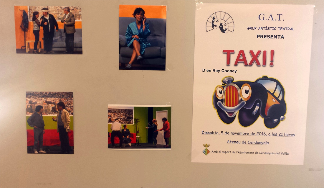 El GAT Teatre segueix de celebració amb la comèdia Taxi