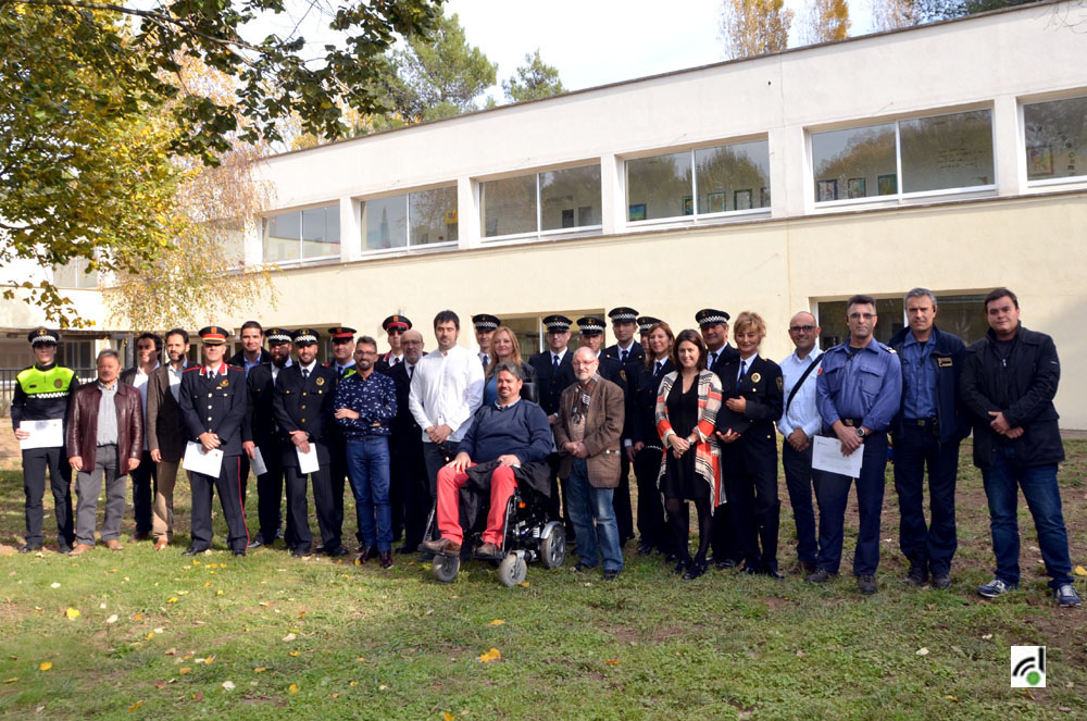 Suport al col·lectiu LGTBIQ durant el dia de la Policia Local