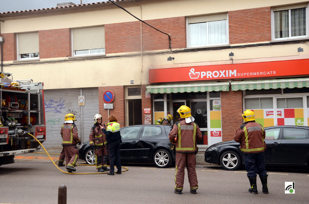 El foc del supermercat del carrer de Francolí va ser al quadre elèctric