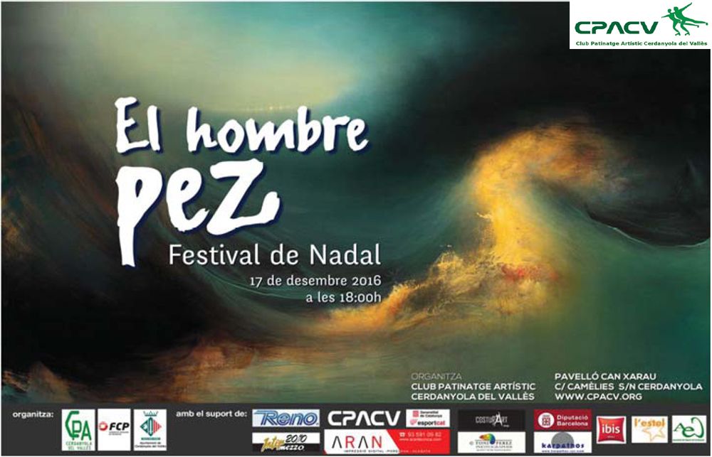 El Club Patinatge Artístic Cerdanyola tanca l'any amb el festival de Nadal