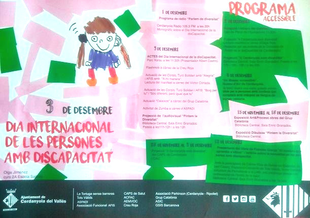 El Dia de les Persones Discapacitades destaca a una agenda molt nadalenca