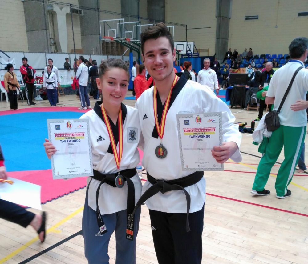 Javier Cabanillas i Judit López assoleixen la medalla de plata en el Campionat d'Espanya