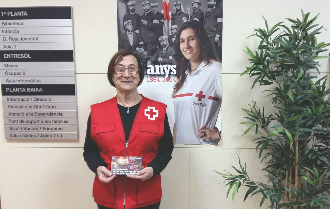 Núria Llorenç guanya el premi Acció Voluntària de la Creu Roja