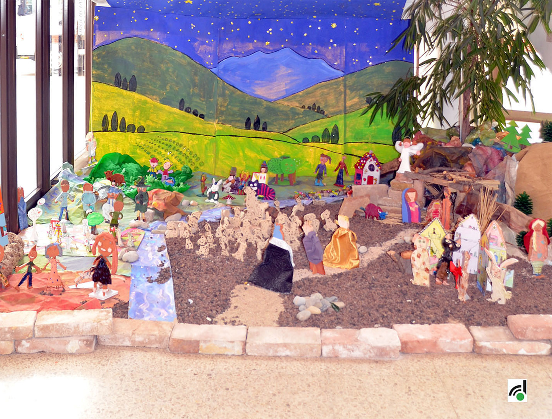 Els contes tradicionals inspiren el pessebre de l'Ateneu