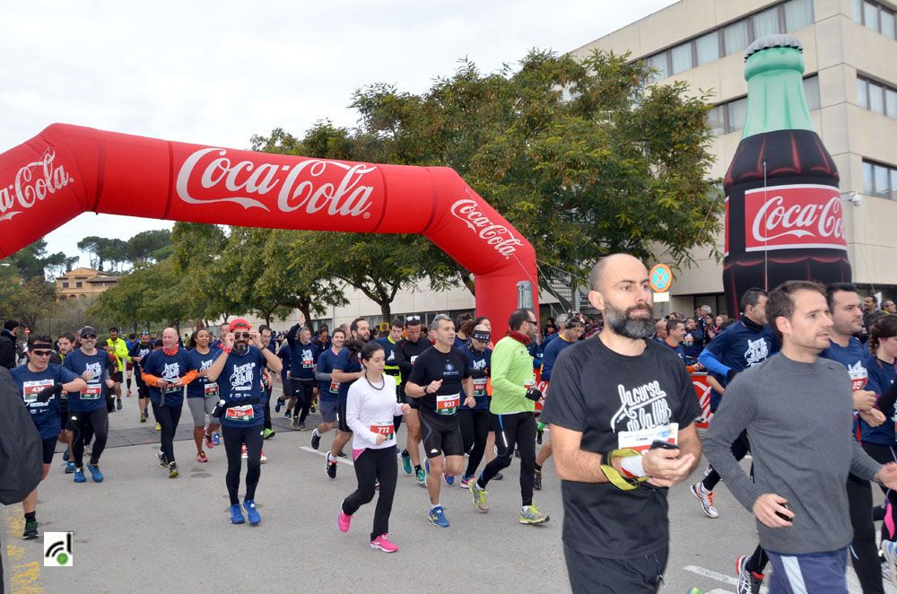 2.000 persones van participar en la  Cursa de la UAB en suport de La Marató