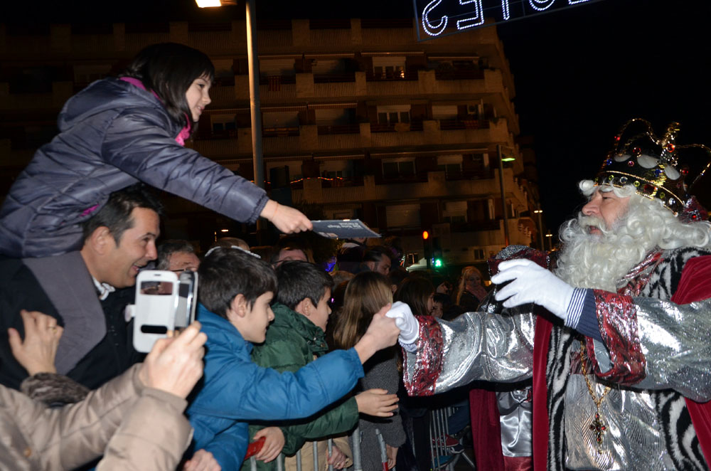 La visita del Patge Reial obre la setmana de la Cavalcada