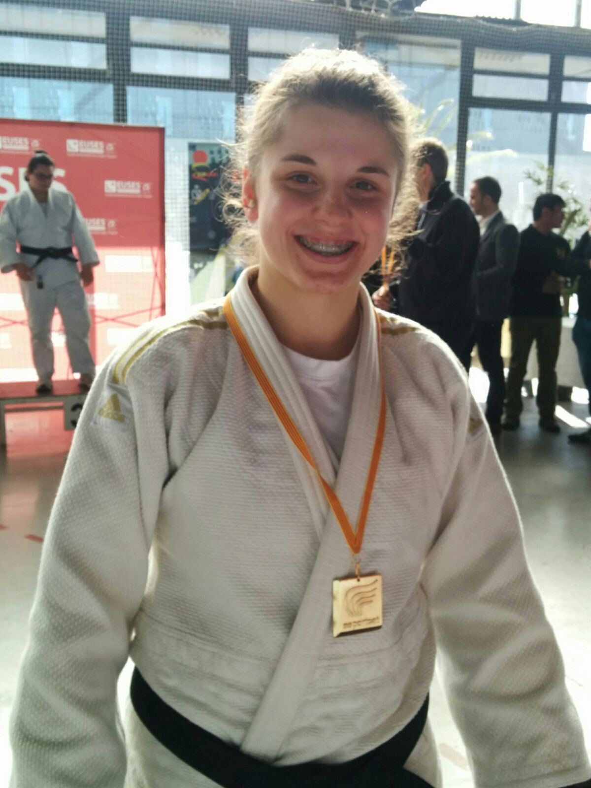 La judoka Jazmín Arjona, campiona de la Copa d'Espanya celebrada a Tortosa