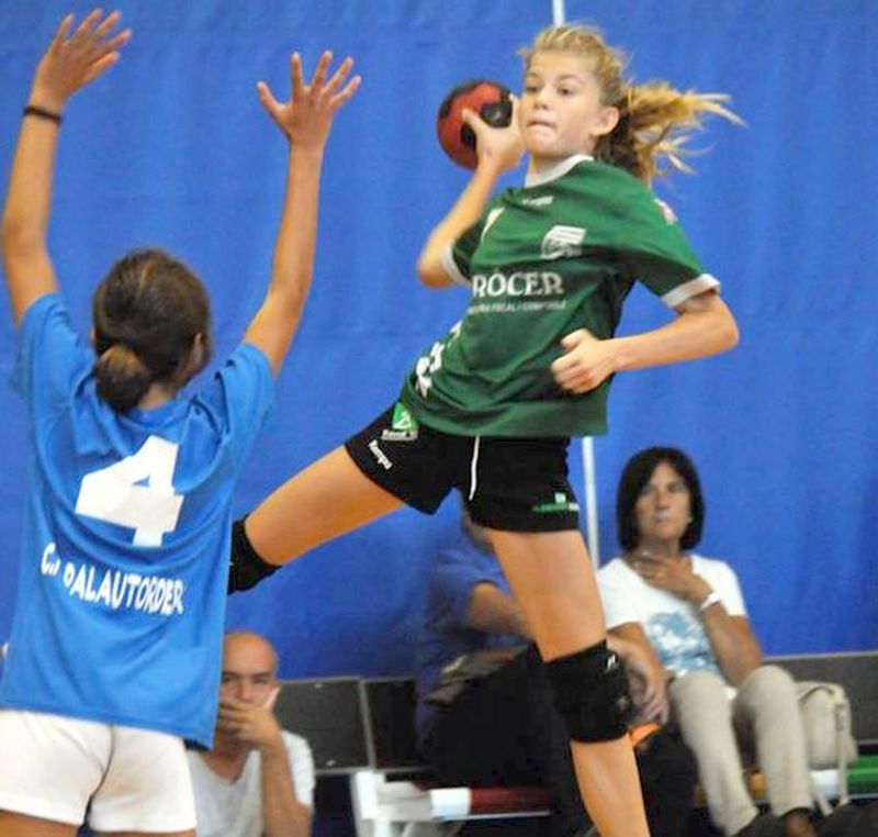 Júlia Nuez campiona d'Espanya d'handbol amb la Selecció Catalana